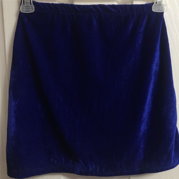 🎀3/$35 OMighty royal blue mini skirt🎀 - Picture 3 of 4